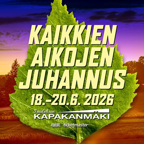 Kaikkien aikojen juhannus 2026